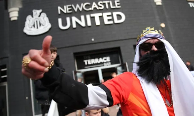 New scandalous owners: Newcastle shows fans how to dress in the stadium