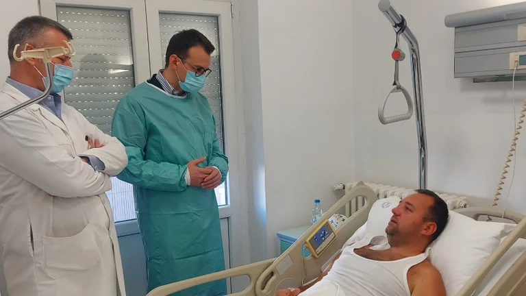 Sreqko, ferito a nord dopo la visita di Petkovitch all'ospedale