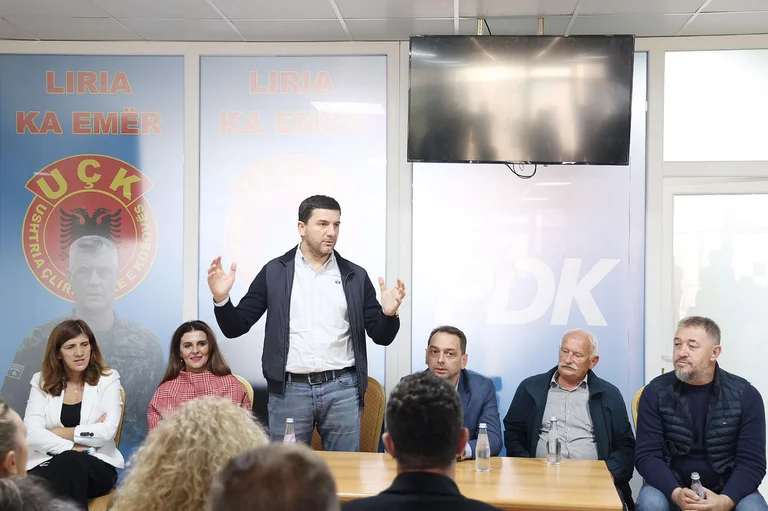 Krasniqi in Skenderaj: PDK wurde und ist in Drenicas Herz