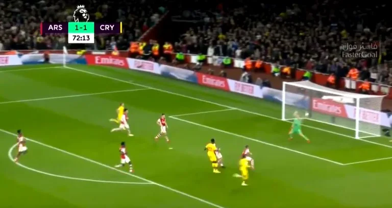 Crystal Palace sfrutta Arsenal, segna il secondo gol