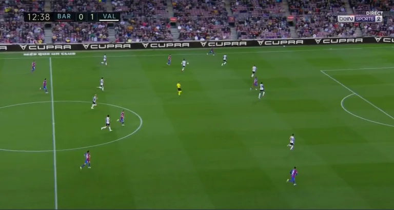 Ansu Fate ha marcado un gol absolutamente brillante contra Valencia