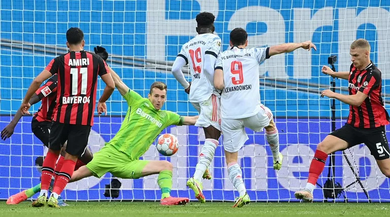 Bayern Munichu demütigt Leverkusen: Gott sei Dank hat sich den zweiten Teil des Gases genommen.
