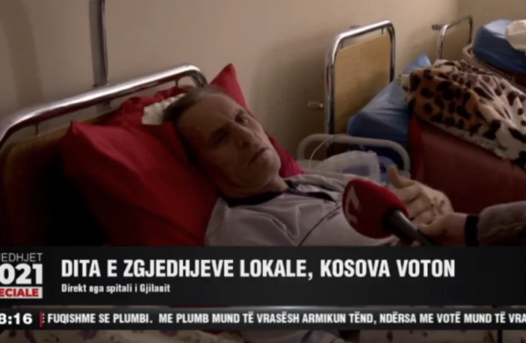 Paciente del Hospital Gjilan interesado en votar: Nadie ha venido a preguntarnos.