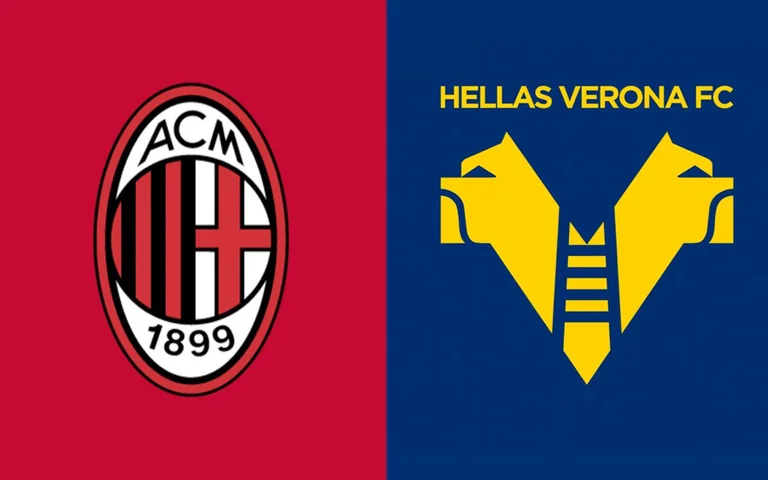 Formazioni ufficiali: Milano ) Verona