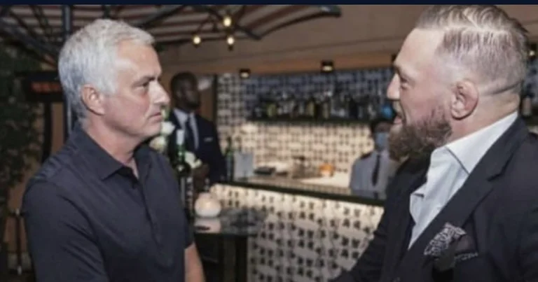 McGregor esalta Mourinho con parole dopo il loro incontro
