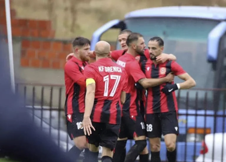 Drenica domina la prima parte di Fernikol, chiudendola con tre gol avanti
