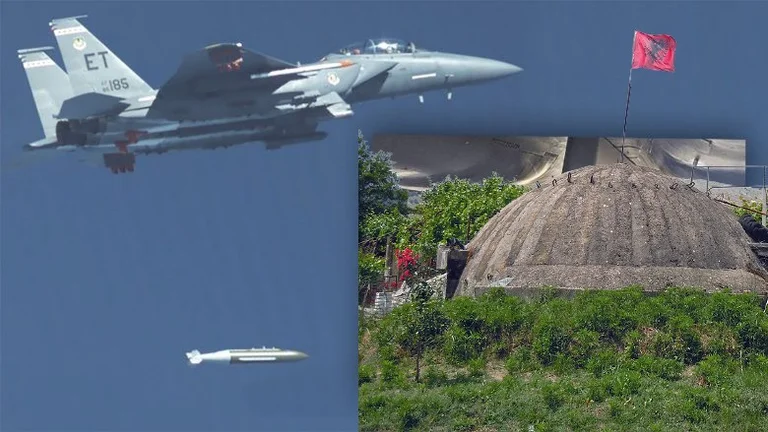 U.S. Army tests bunker destruction bomba