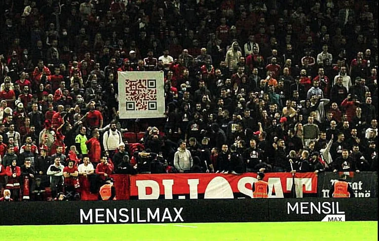 La risposta di FSHF alle scene scomode durante l'Albania match