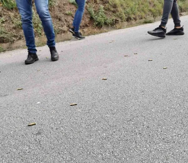 Dies ist Serbien, der im Norden des Kosovo erschossen wurde