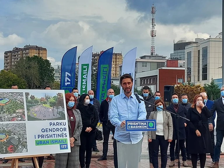 Ismaili Bridge presenta un plan detallado para Central Park, 8 hectáreas en el centro de Pristina