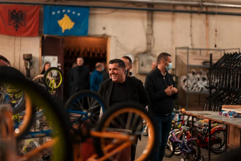 Lutfi Haziri visits production companies in Gjilan: They Are Our Pride