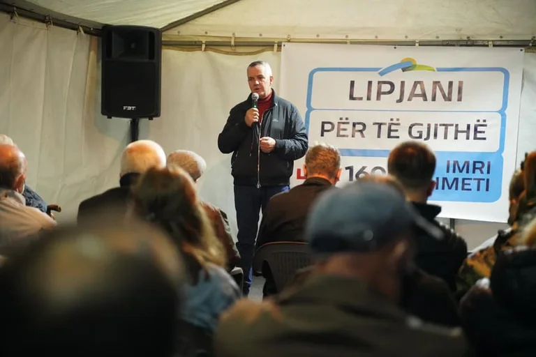 Imri Ahmeti warnt neue Investitionen in Lipjan Dörfer