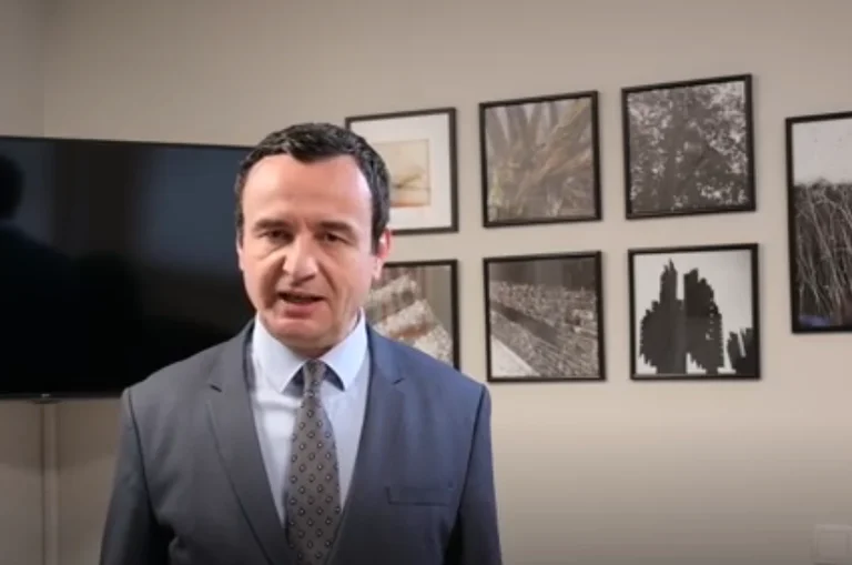 Albin Kurti ataca a partidos de oposición, medios de comunicación, empresas electorales