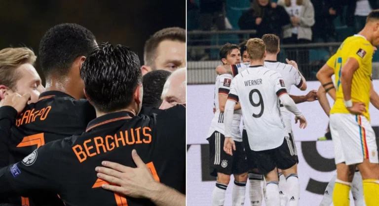 Alemania gana el colapso contra Rumania, Holanda toma tres puntos contra Letonia