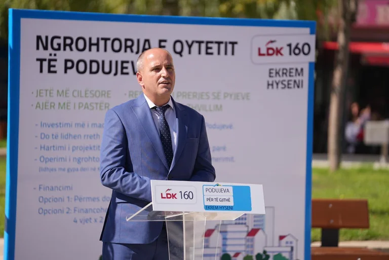 Dr. Ekrem Hyseni: Ich werde das größte Projekt machen, “