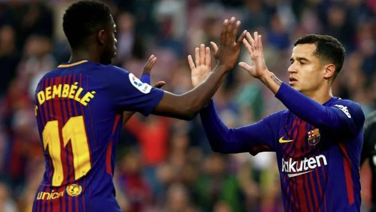 Newcastle wird für seinen ersten großen Hit gesetzt. Barcelona Stern.