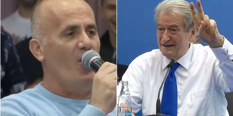 Un cittadino dice a Berisha: Ho fatto 70km per voi o “Bud Spencer” di Albania