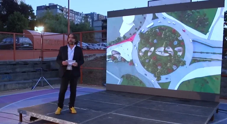 Përparim Rama prezanton edhe një projekt gjigant: Ndërlidhja e lagjeve Dardania me Kalabrinë (Video)
