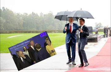 Cumbre: Rama qet madex0 confianzaLa foto del Día se llevó a cabo con el primer ministro holandés Kurti.