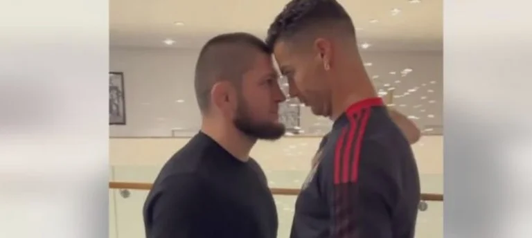 Ronaldo duke sfiduar sy më sy Khabibin, mund të jetë gjëja më e mirë që do shihni sot