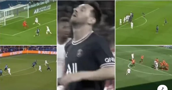 Videoja e Leo Messit në aksion me PSG-në tregon se askush nuk është më i pafat se ai aktualisht