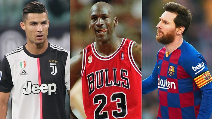Pasuria e Michael Jordan është më e madhe se e CR7 dhe Messit së bashku