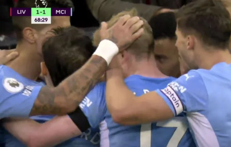 Foden barazon rezultatin ndaj Liverpool – i dalin lotët e gëzimit