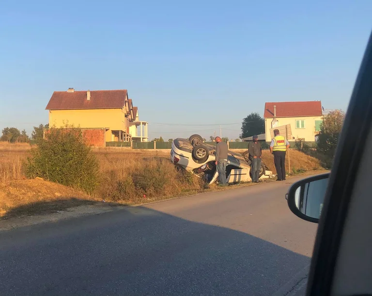 Aksident i rëndë në magjistralen Prishtinë-Pejë