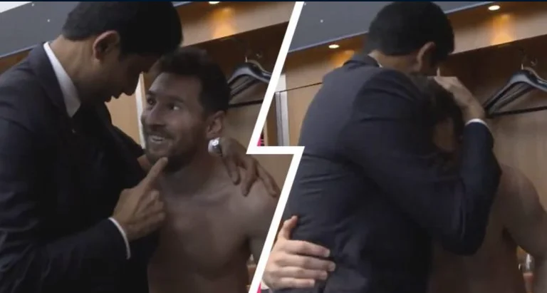 Das sind die Worte, die der Präsident von P The SG Leo Mess nach dem Sieg gegen Man City in CL sagte