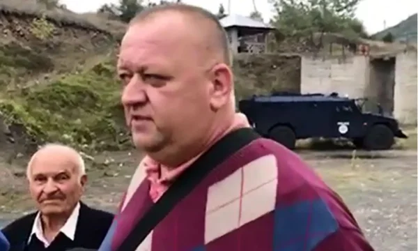 Ciudadano serbio en Jarinje: La gente no es culpable de esta situación.