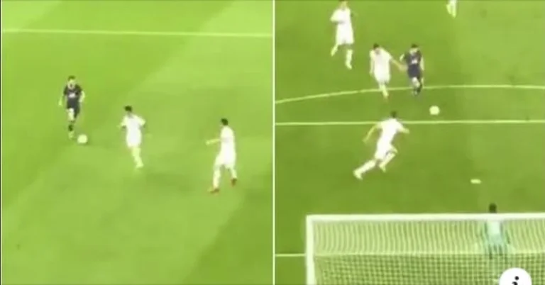 Bilder von Lionel Messys Stamm des Tors gegen Man City sind so gut, dass sie viral sind