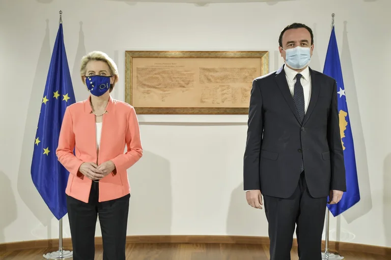 Kurti rencontre avec le président de la Commission européenne a discuté de la libéralisation des visas