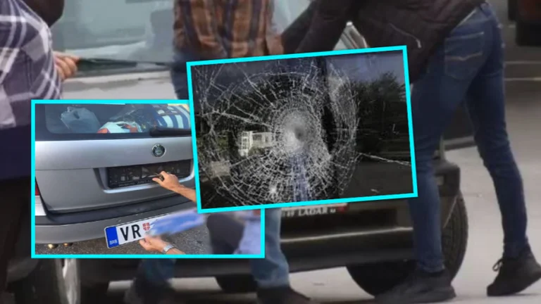 Viu-viu soffia a nord: targhe serbe attaccate RKS, polizia del Kosovo “