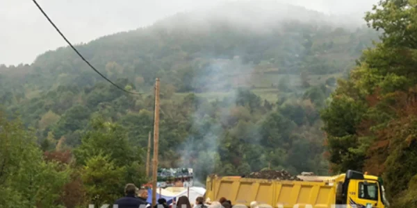 Bar barricadas Aumento en Brnjak