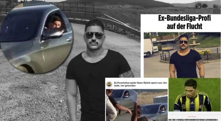 Vista scioccante: Il momento in cui l'ex calciatore della Bundesliga uccide la persona dopo che non ha guidato l'auto.