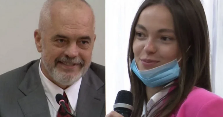 Kosovo Student, Edi Rama: Ich wollte nur sagen, dass Sie ein Mode-Symbol sind.