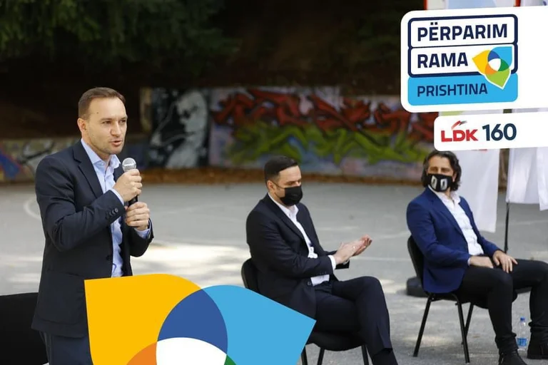 Lumir Abdixhiku e Progress Rama all'incontro con gli assemblatori LDK per Pristina: i residenti di Pristina meritano grandi idee
