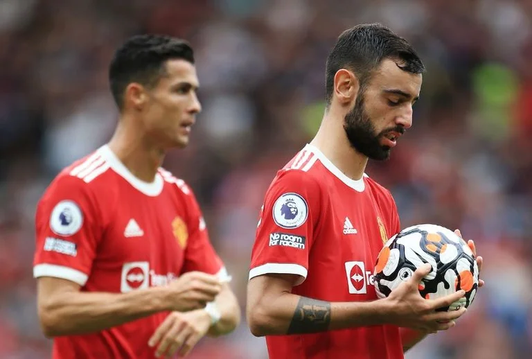 Why did Bruno Fernandes charge Aston Villa instead of Cristiano Ronaldo?
