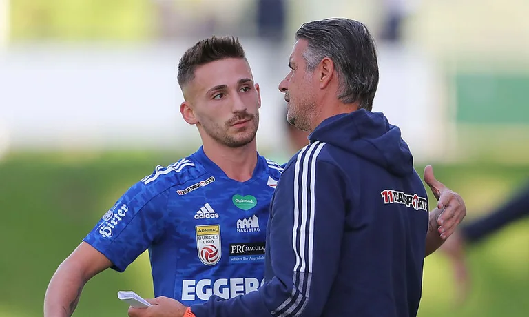 Donis Avdij finds goal at Admiral Bundesligla, against Austria Vienna