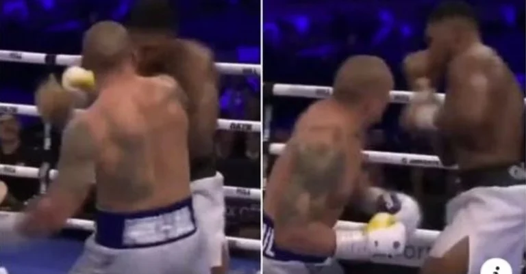 Joshua stava guardando le stelle nel cielo negli ultimi 30 secondi del mechi di Usik