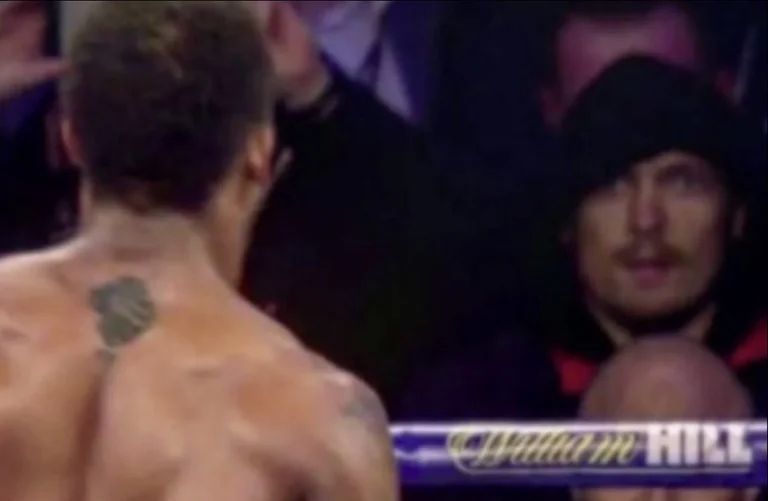 Foto pubblicata dalla Tribuna nel 2018 quando Olexander Usyk era pazzo di Joshua.