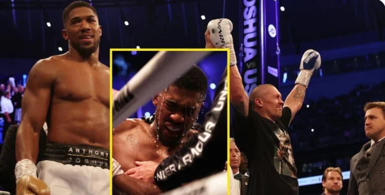 Joshua ha subito gravi lesioni. Questo è quello che la sua faccia sembra dopo il duello contro Usik.