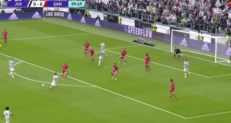 Juventu has taken it seriously, Dybala marks a goal you will be forced to see more than once