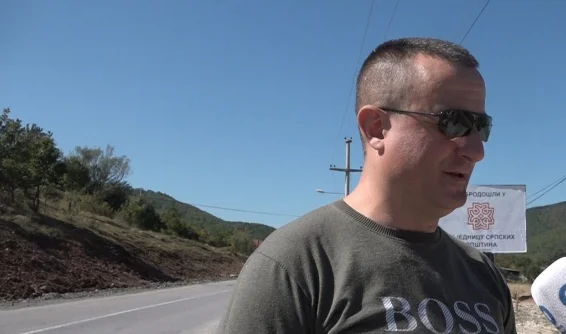 Serbisch Brnjak Bewohner: Vucciki's Kurt, um uns in Frieden zu leben, Albaner sind meine Freunde