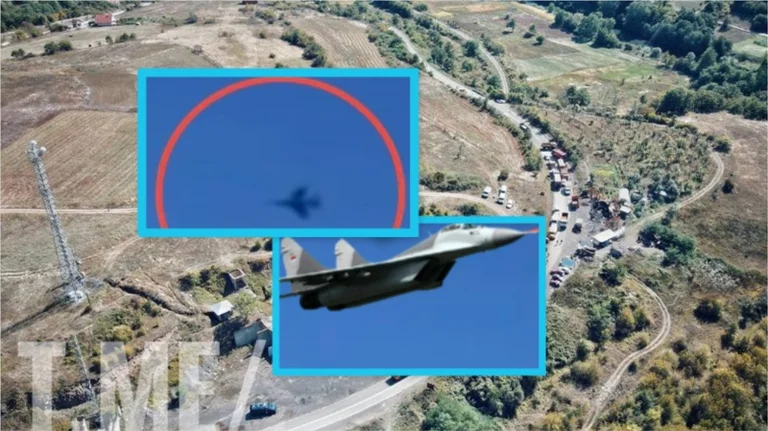 La Serbia attiva aerei da combattimento, vola vicino a Jarinje