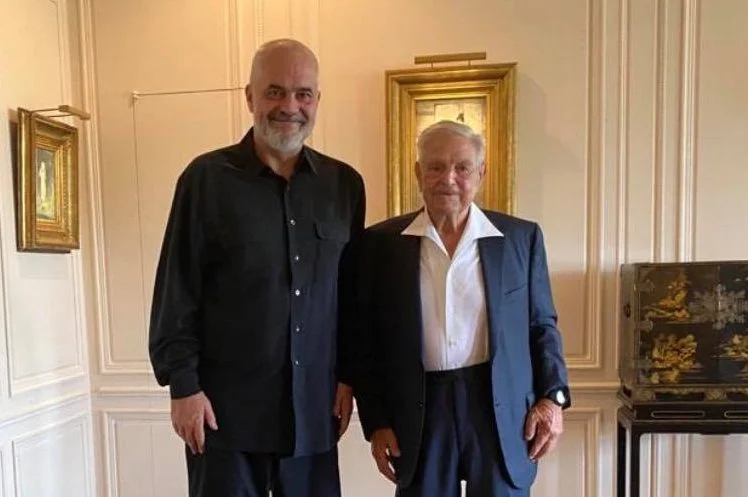 Rama incontra George Soros a New York: un Precious Friend e uno Studio Supporter della Open Society