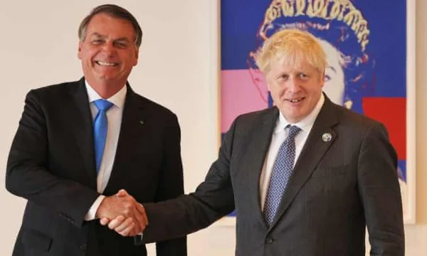 Nach einem Treffen mit Johnson bei der UNO wird Brasiliens Präsident identifiziert
