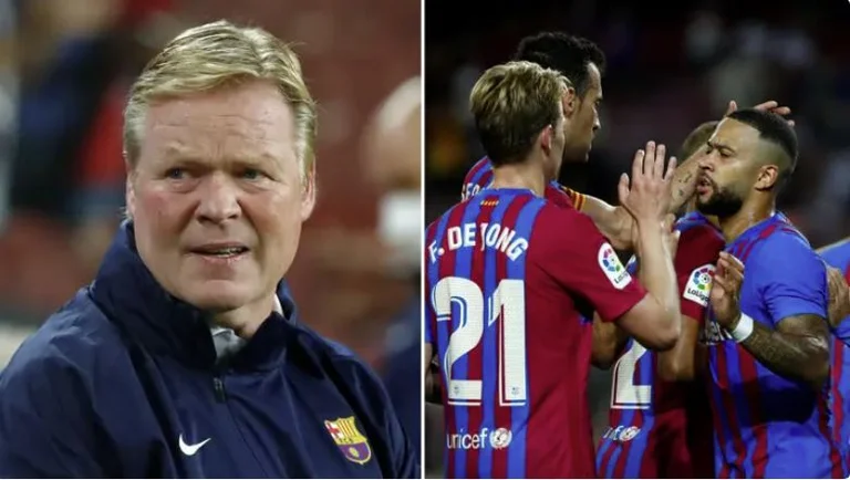 La lista stretta di Barcellona di cinque nomi Ronald Coeman può sostituire