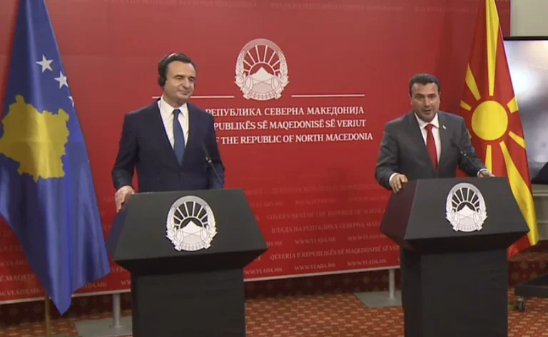 Befason Zaevi: Ndër sy Kurtit thotë që si shtet u treguan të guximshëm që u bënë pjesë e Open Balkan