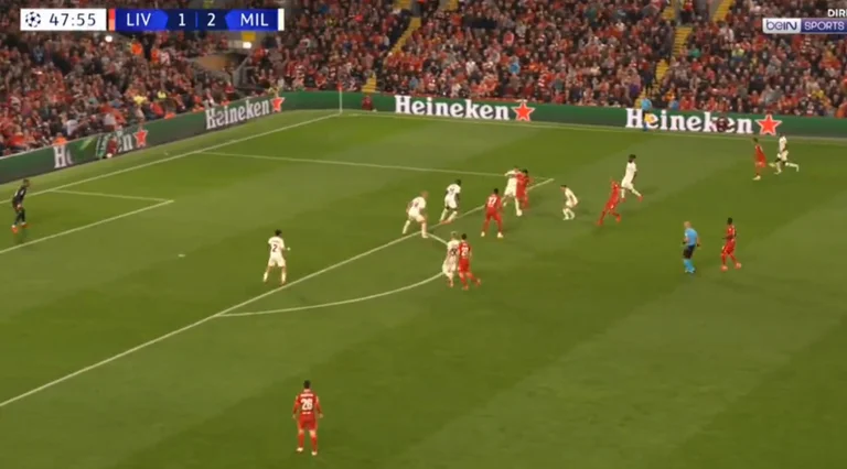 Asistimi që sapo ka bërë Origi për Mo Salahun kundër Milanit, është absolutisht brilant